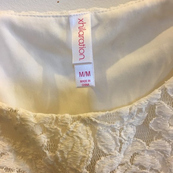 Xhiliration lace Top - Picture 2 of 3